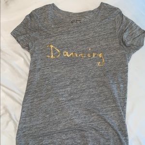 j-crew dancing T-shirt